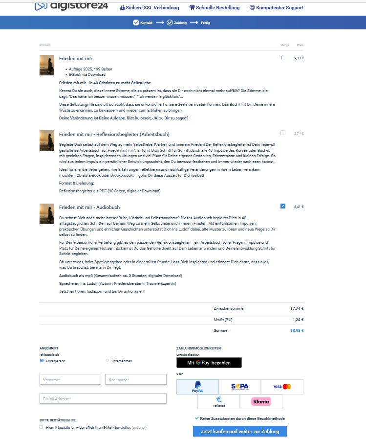 E-Book und Hörbuch