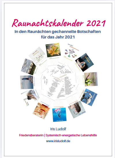 Rauhnachtskalender mit Monatsbotschaften